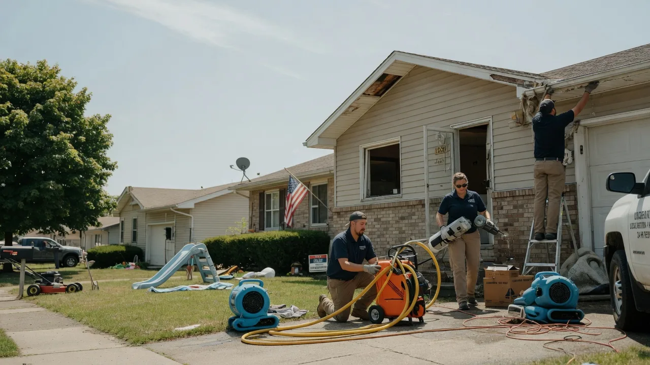 Water Damage Restoration in New London, WI near me